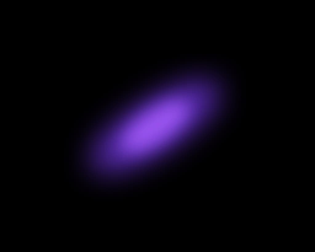Visual abstrato de luz representando foco e análise